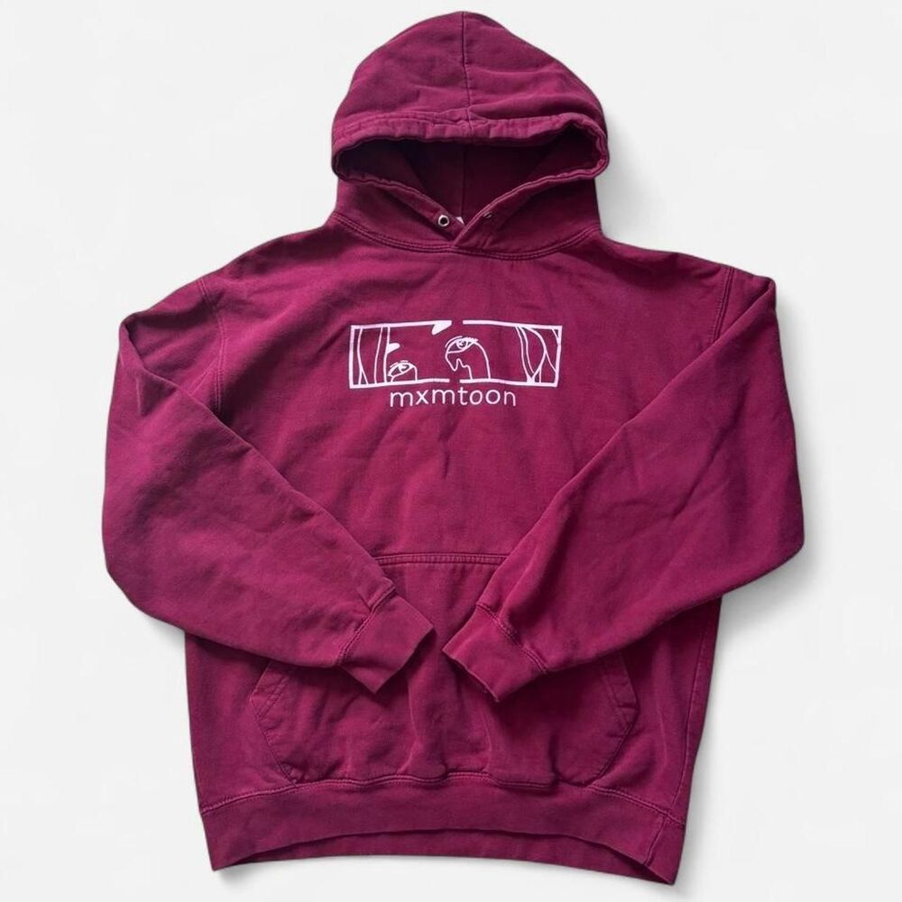 Maroon mxmtoon hoodie